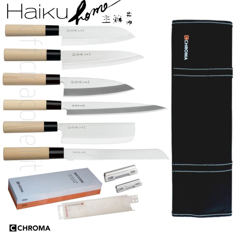 Set coltelli giapponesi Haiku Home Chroma